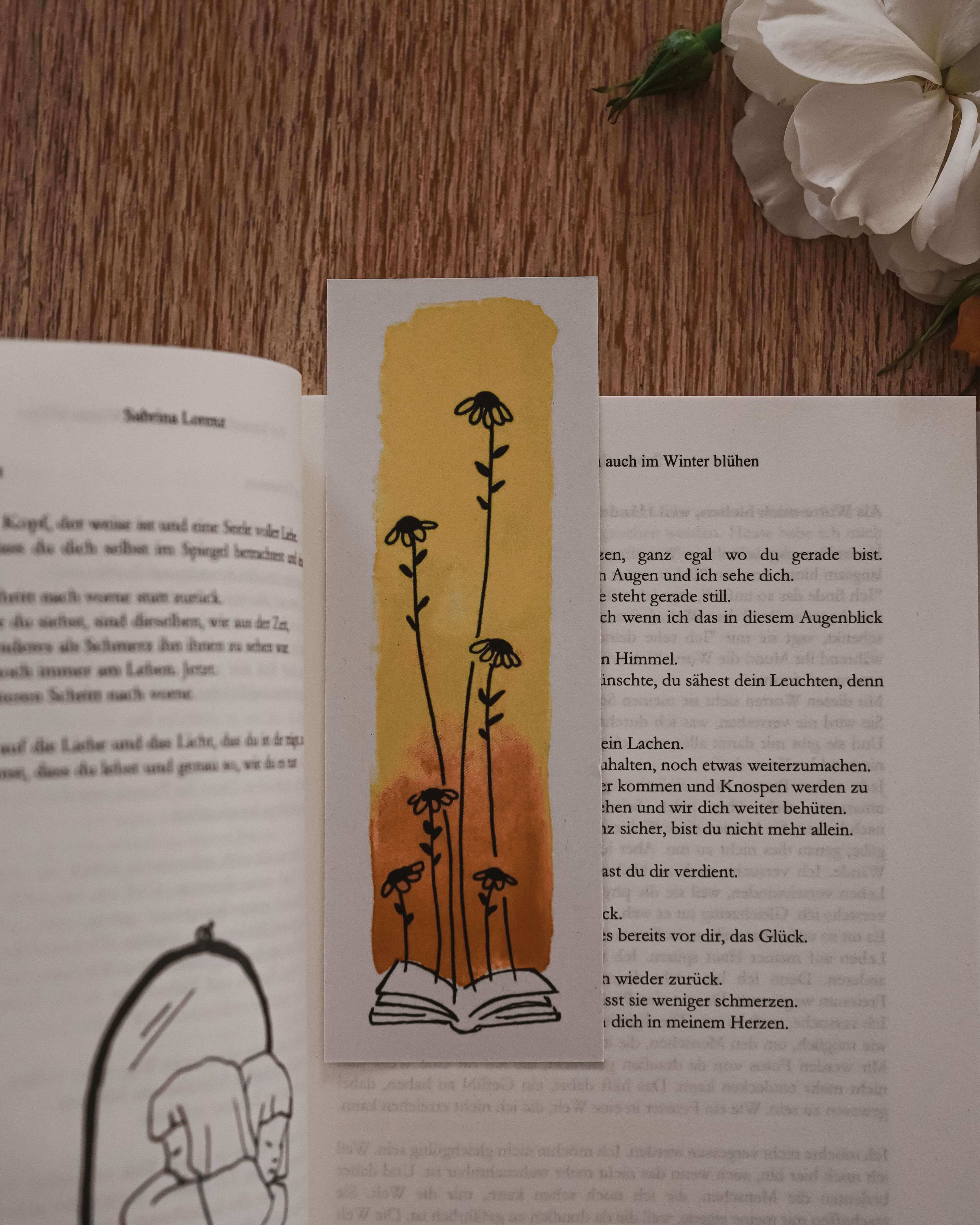 Lesezeichen zu "Weil Sonnenblumen auch im Winter blühen"